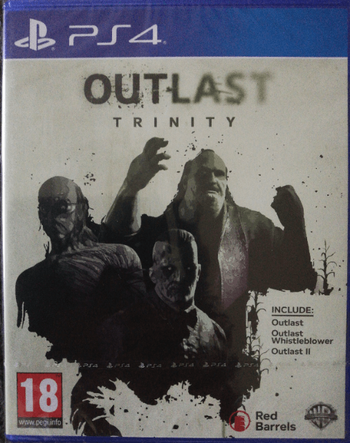 Outlast Trinity box art for Playstation 4